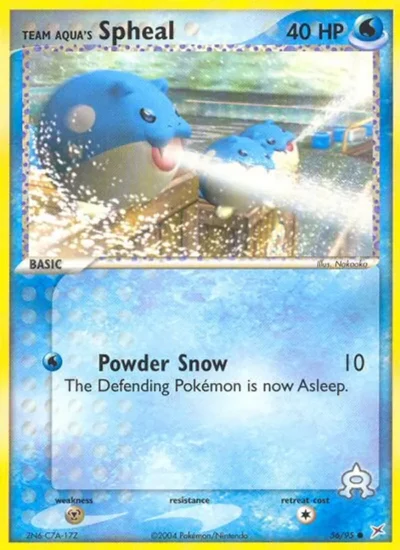 Team Aqua's Spheal (Team Magma vs Team Aqua 56)