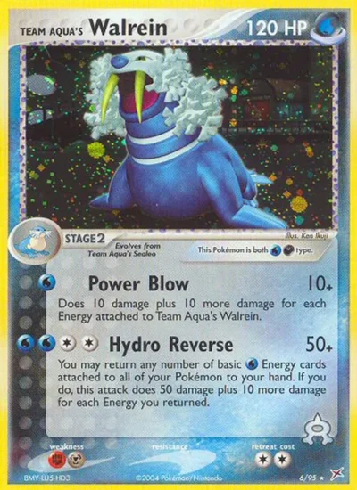Team Aqua's Walrein (Team Magma vs Team Aqua 6)