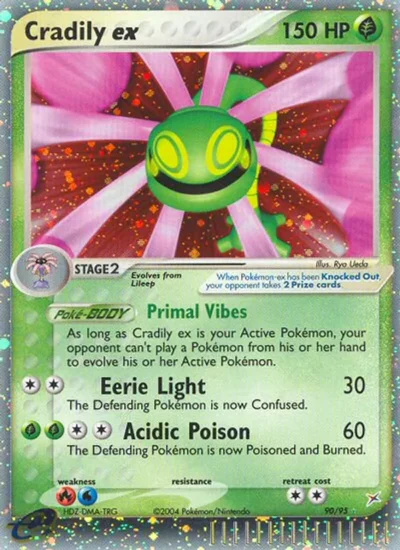 Cradily ex (Team Magma vs Team Aqua 90)