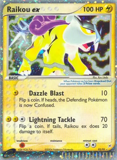 Raikou ex (Team Magma vs Team Aqua 92)