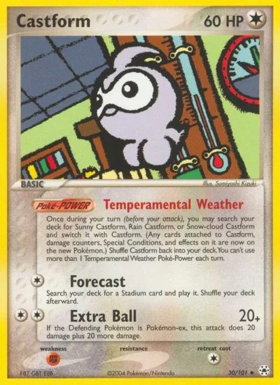 Castform (Hidden Legends 30)