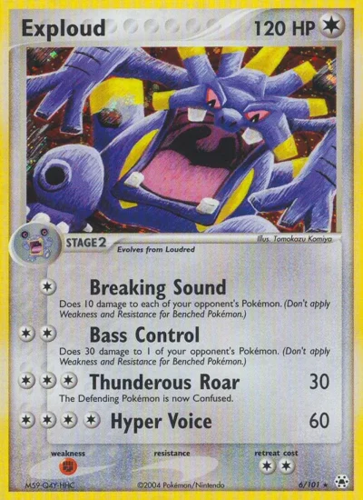 Exploud (Hidden Legends 6)