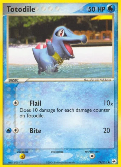 Totodile (Hidden Legends 79)