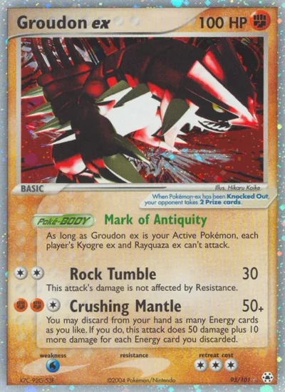 Groudon ex (Hidden Legends 93)