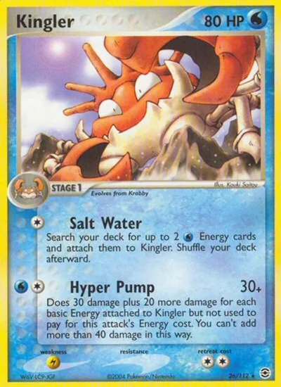 Kingler (FireRed & LeafGreen 26)