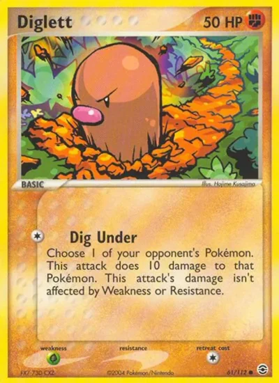 Diglett (FireRed & LeafGreen 61)