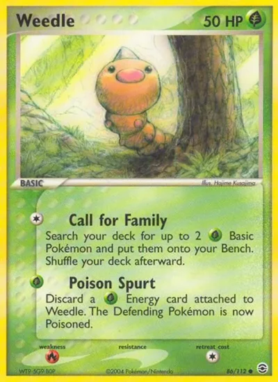 Weedle (FireRed & LeafGreen 86)