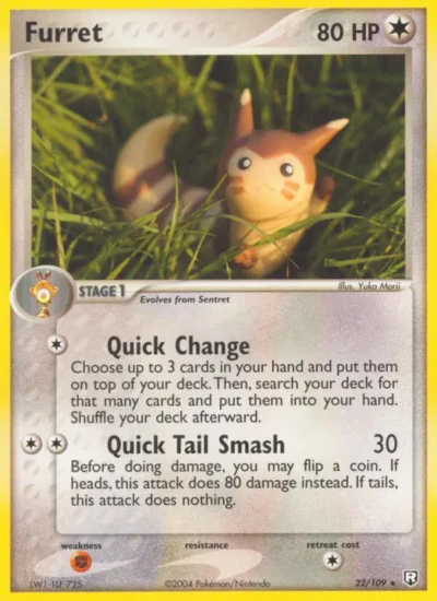 Furret (Team Rocket Returns 22)
