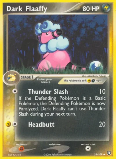 Dark Flaaffy (Team Rocket Returns 33)