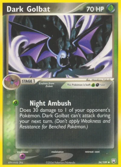 Dark Golbat (Team Rocket Returns 34)