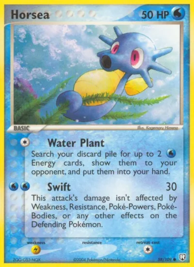 Horsea (Team Rocket Returns 58)