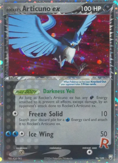 Rocket's Articuno ex (Team Rocket Returns 96)