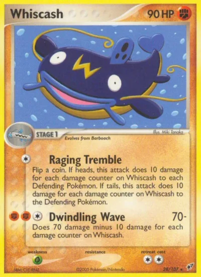 Whiscash (Deoxys 28)