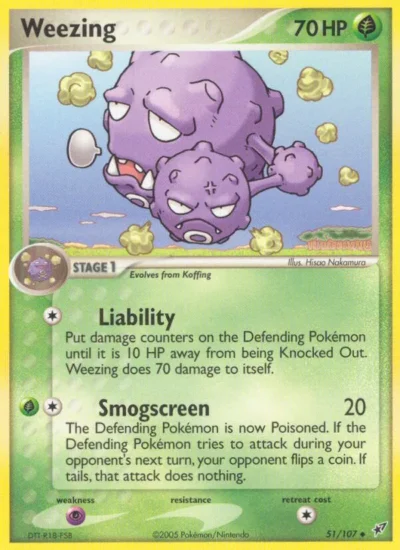 Weezing (Deoxys 51)