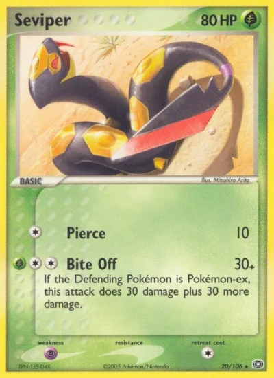 Seviper (Emerald 20)