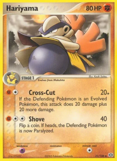 Hariyama (Emerald 31)