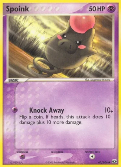 Spoink (Emerald 65)