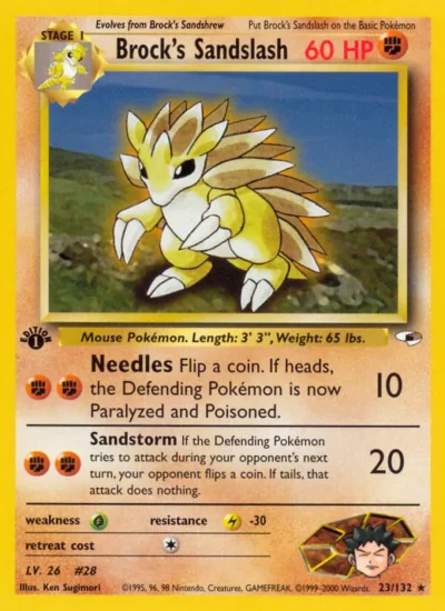 Brock's Sandslash (Gym Heroes 23)