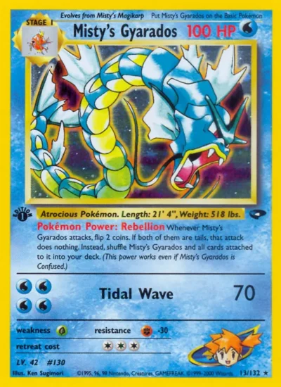 Misty's Gyarados (Gym Challenge 13)