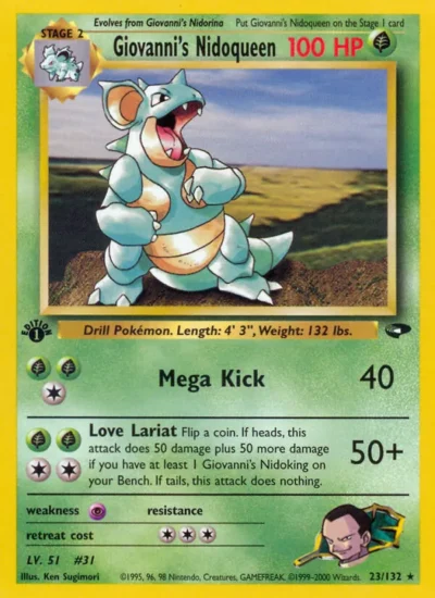 Giovanni's Nidoqueen (Gym Challenge 23)