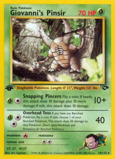 Giovanni's Pinsir (Gym Challenge 24)