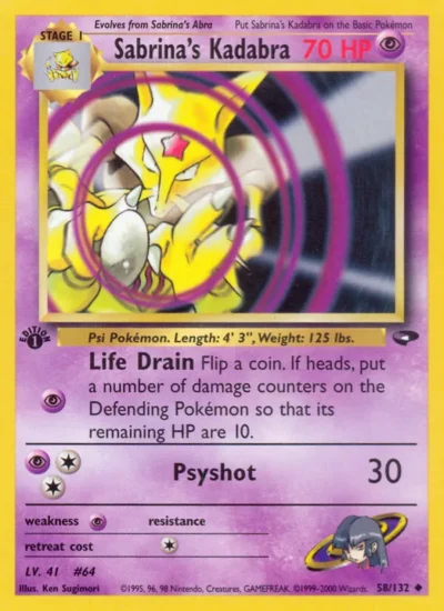 Sabrina's Kadabra (Gym Challenge 58)