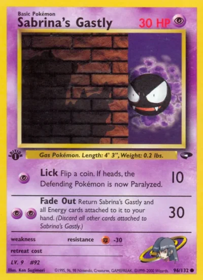 Sabrina's Gastly (Gym Challenge 96)