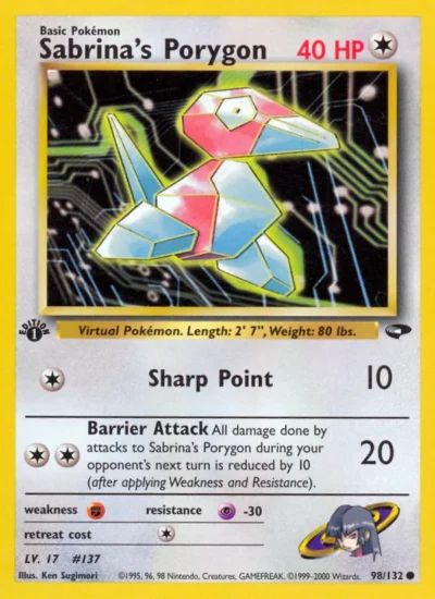 Sabrina's Porygon (Gym Challenge 98)