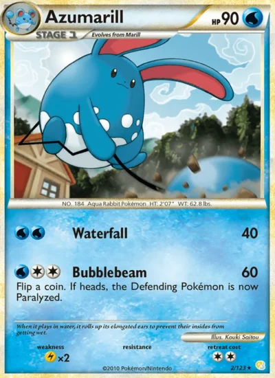Azumarill (HeartGold SoulSilver 2)