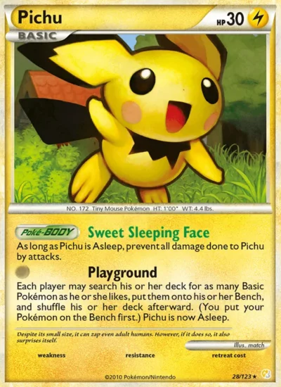 Pichu (HeartGold SoulSilver 28)
