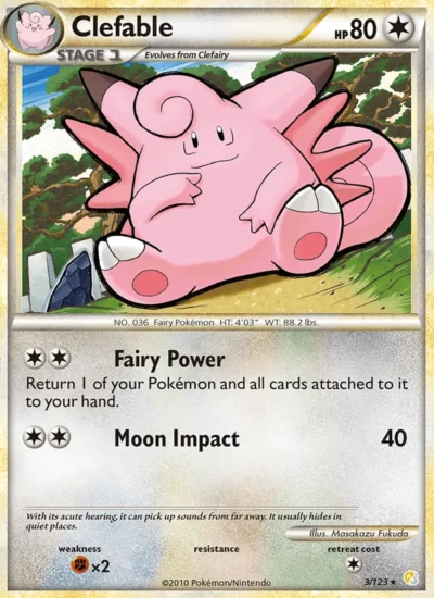 Clefable (HeartGold SoulSilver 3)