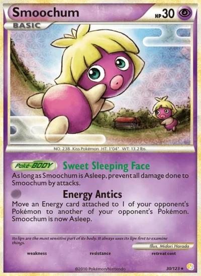 Smoochum (HeartGold SoulSilver 30)