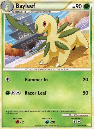 Bayleef (HeartGold SoulSilver 35)