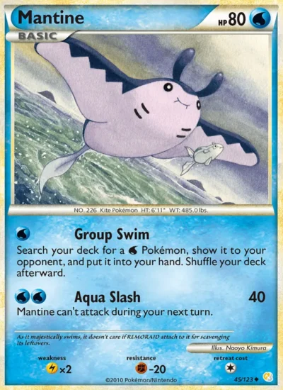 Mantine (HeartGold SoulSilver 45)