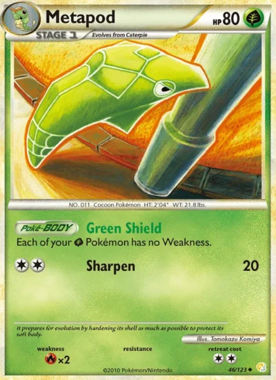 Metapod (HeartGold SoulSilver 46)