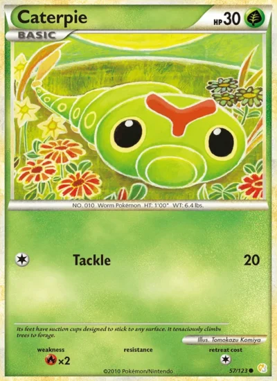 Caterpie (HeartGold SoulSilver 57)