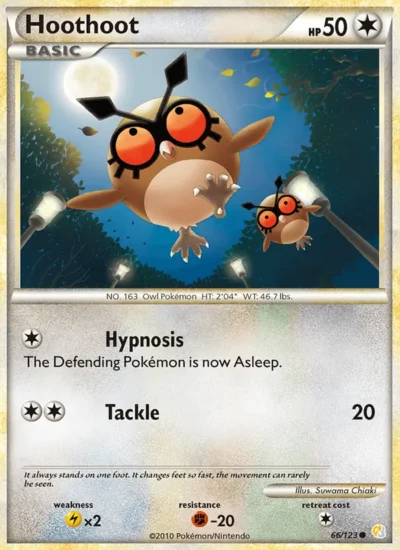 Hoothoot (HeartGold SoulSilver 66)