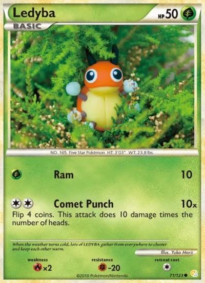 Ledyba (HeartGold SoulSilver 71)