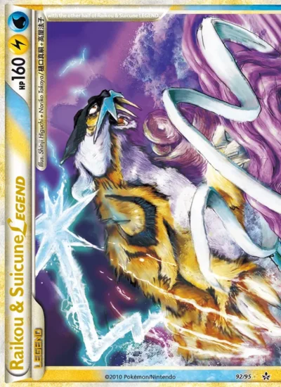 Raikou & Suicune LEGEND (Unleashed 92)