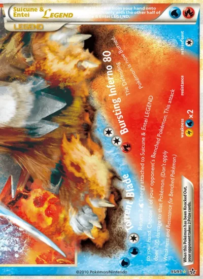Suicune & Entei LEGEND (Unleashed 95)