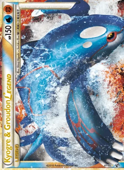 Kyogre & Groudon LEGEND (Undaunted 87)