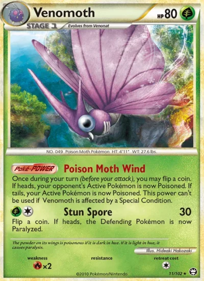 Venomoth (Triumphant 11)