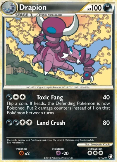 Drapion (Triumphant 4)