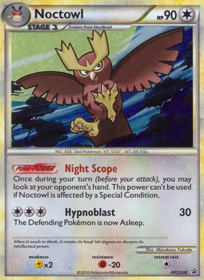 Noctowl (HGSS Black Star Promos HGSS06)