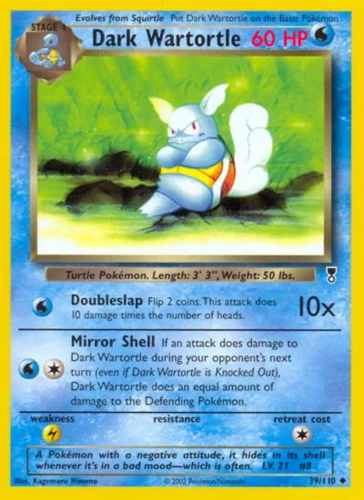 Dark Wartortle (Legendary Collection 39)