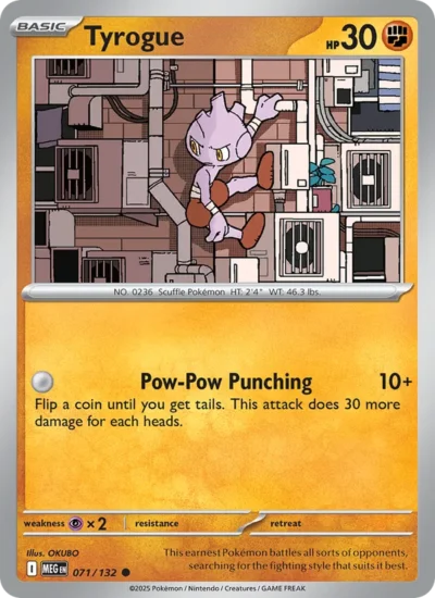 Tyrogue (Mega Evolution 071)