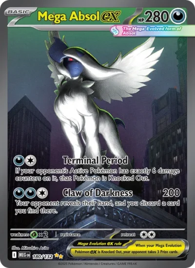 Mega Absol ex (Mega Evolution 180)