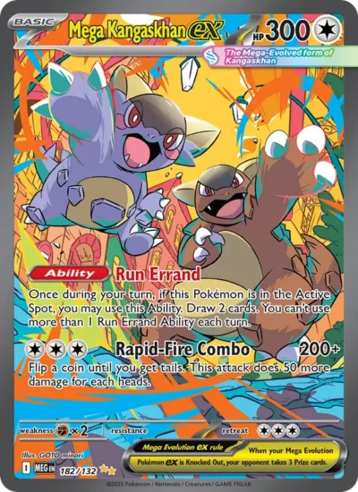 Mega Kangaskhan ex (Mega Evolution 182)