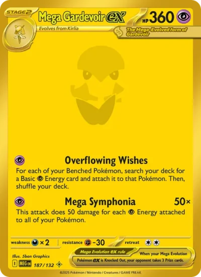 Mega Gardevoir ex (Mega Evolution 187)