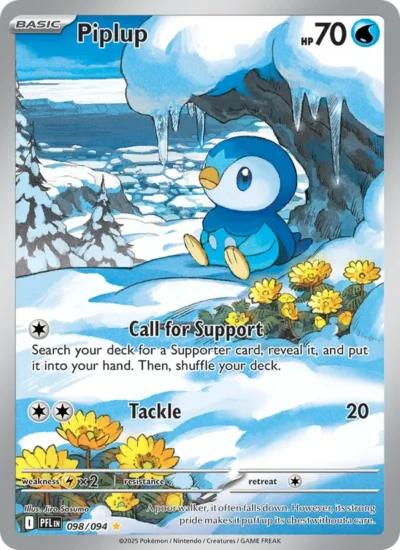 Piplup (Phantasmal Flames 098)